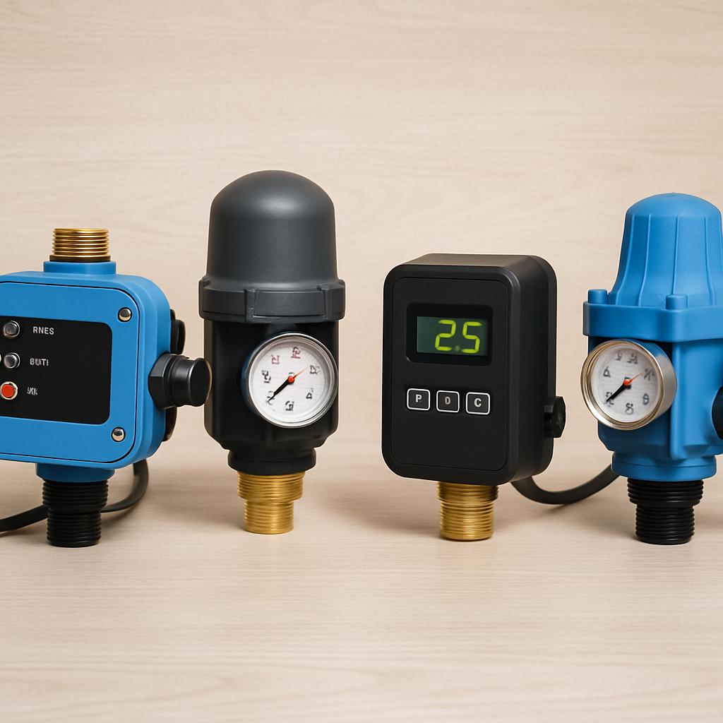 Виды блоков автоматики для насосов водоснабжения