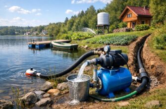 Водоснабжение из водоема