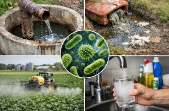 Почему в воде частного дома появляются опасные микроорганизмы