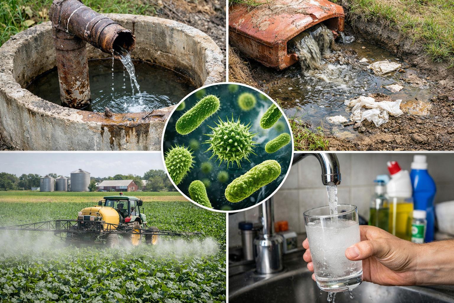 Причины появления опасных микроорганизмов в воде частного дома: что должен знать каждый владелец Причины появления опасных микроорганизмов в воде частного дома: что должен знать каждый владелец