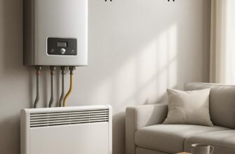 Автономная система отопления на воздушных конвекторах