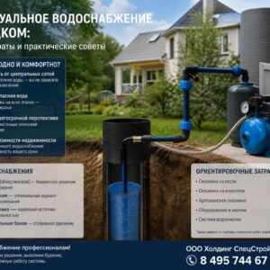 Индивидуальное водоснабжение в Озерецком