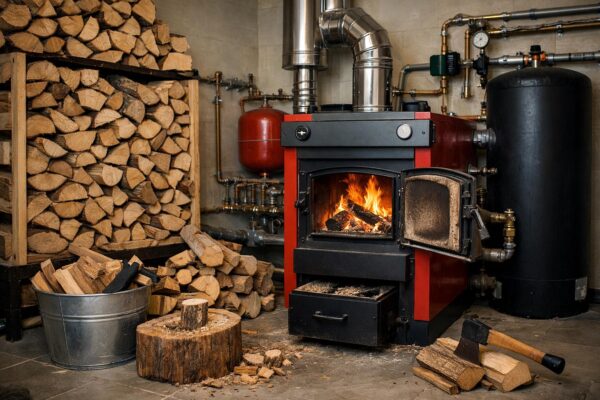 Котельная на дровах в частном доме