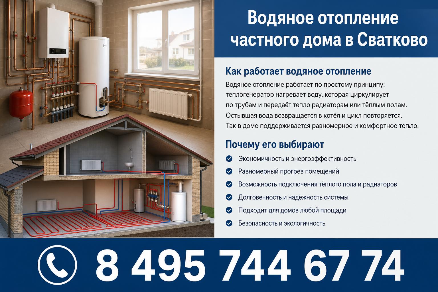 Как работает водяное отопление и почему его выбирают
