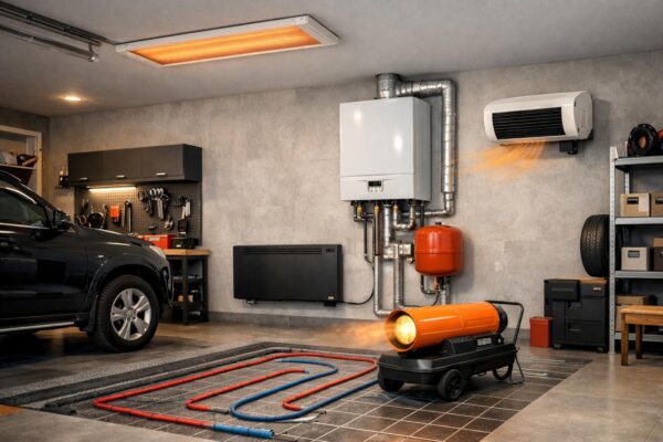 Современное отопление гаража