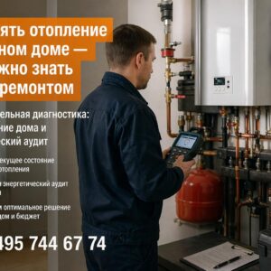 Поменять отопление в частном доме