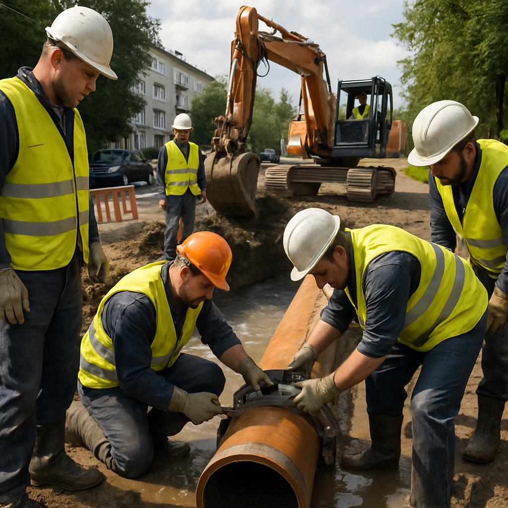 График работ и восстановление — ремонт водопровода в Мытищах График работ и восстановление — ремонт водопровода в Мытищах