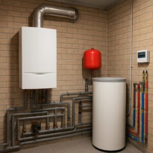 Отопление и котельная частного дома 220 м²