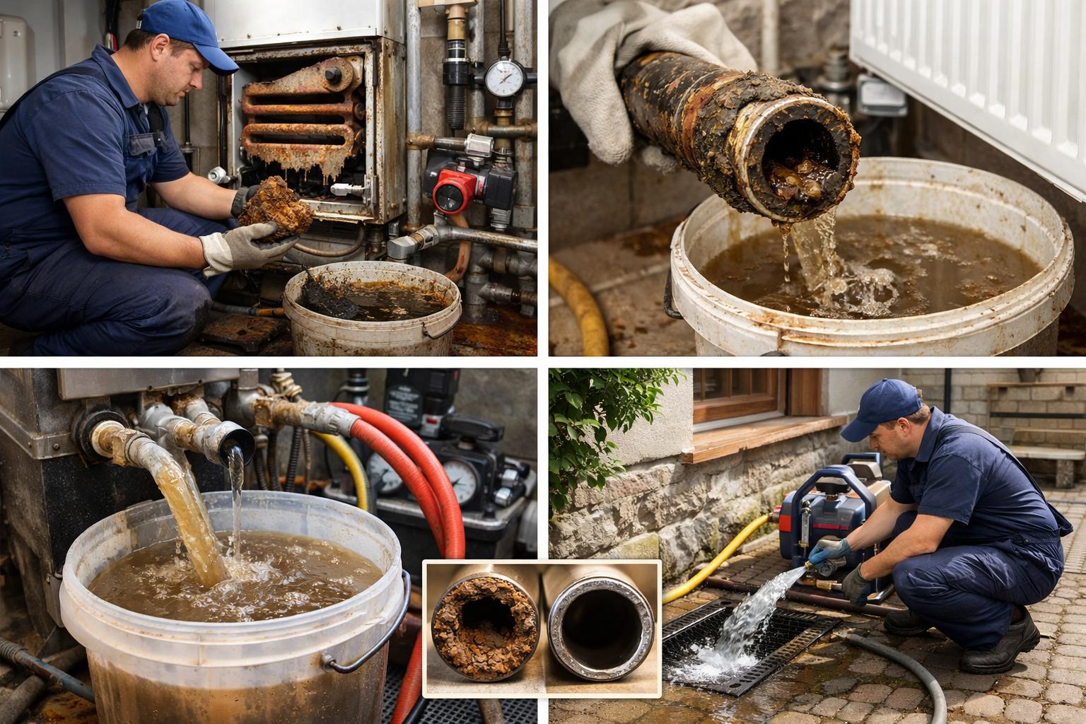 Когда нужна промывка отопления частного дома: симптомы, риски и профгарантии