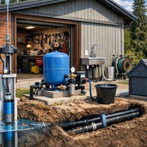 Автономное водоснабжение гаража