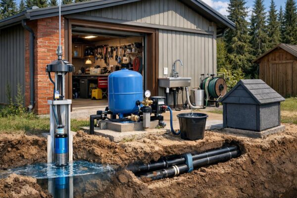 Автономное водоснабжение гаража