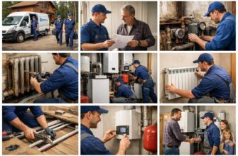 Ремонт отопления в частном загородном доме