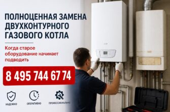 Полноценная замена двухконтурного газового котла