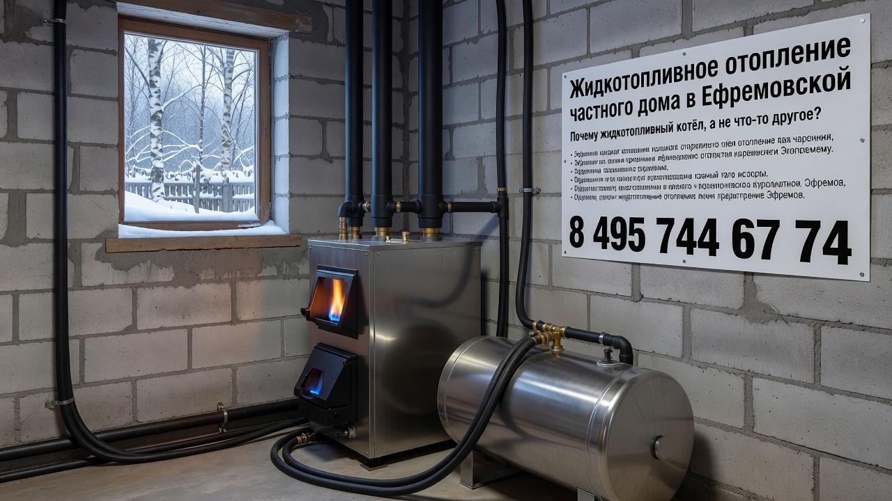 Почему жидкотопливный котёл, а не что-то другое Почему жидкотопливный котёл, а не что-то другое