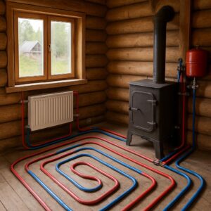 Тепло без сюрпризов: простая и надёжная схема водяного отопления для дачи