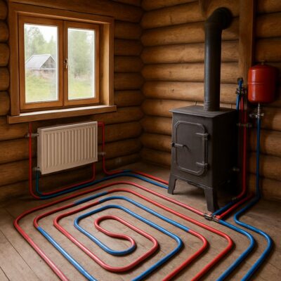 Тепло без сюрпризов: простая и надёжная схема водяного отопления для дачи