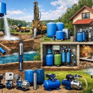 Водоснабжение дачного поселка и частного дома