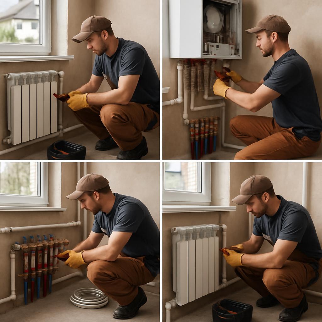 Ремонт системы отопления частного дома в Зеленой Роще: пошаговый план