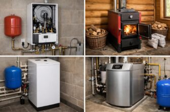 Стоимость котла для отопления дома в Звенигороде (СНТ «Юралс»)