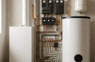 Отопление и котельная для частного дома 200 м²