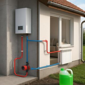 Электрическое отопление дома на антифризе