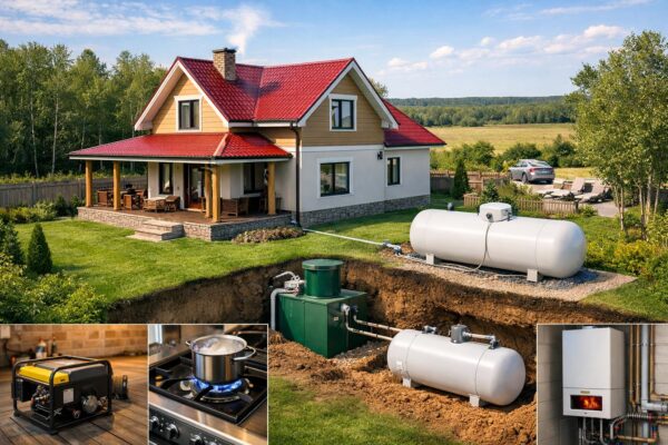 Автономная газификация частного дома