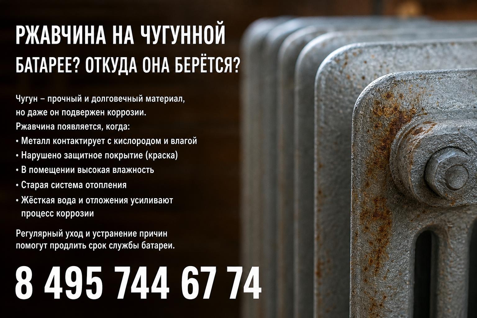 Откуда берется ржавчина на массивном сплаве