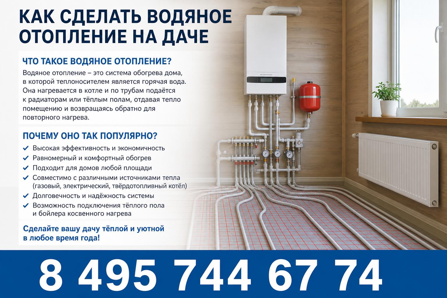 Что такое водяное отопление и почему оно так популярно