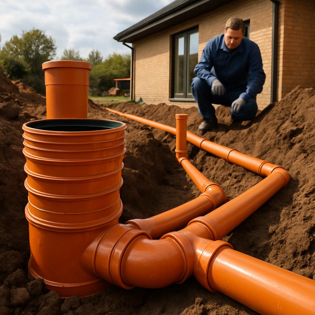 Прокладка наружной канализации под ключ от ООО ДИЗАЙН ПРЕСТИЖ — надежно и быстро Прокладка наружной канализации под ключ от ООО ДИЗАЙН ПРЕСТИЖ — надежно и быстро