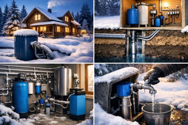 Зимнее водоснабжение частного дома