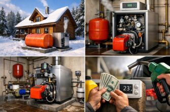 Дизельное отопление коттеджа