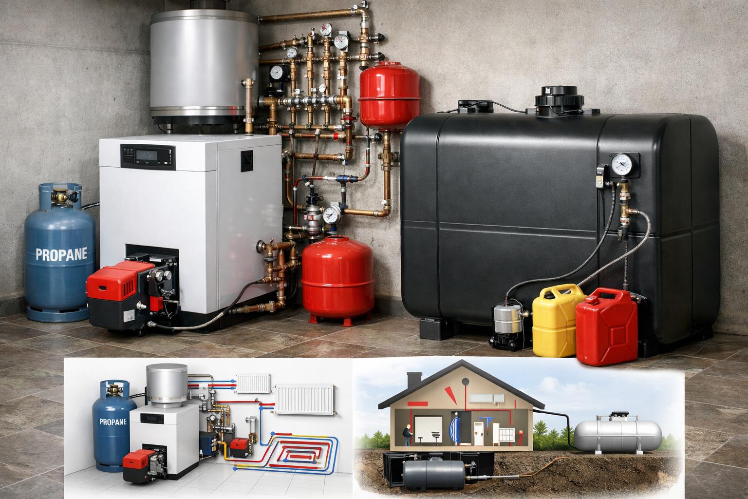 Комбинированное жидко топливное отопление дома — что это и почему выбрать? Комбинированное жидко топливное отопление дома — что это и почему выбрать?