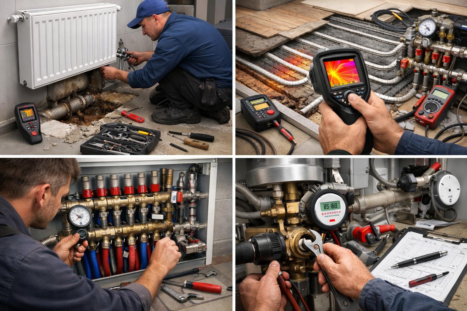 Радиаторы, тёплые полы, коллекторы — комплексное восстановление