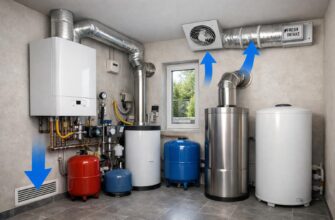 Вентиляция в бойлерной частного дома