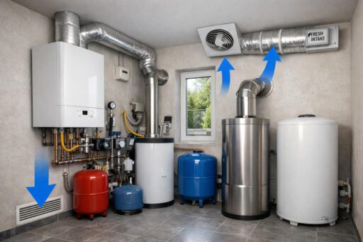 Вентиляция в бойлерной частного дома