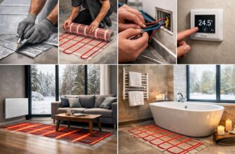 Электрическое отопление: качественный монтаж