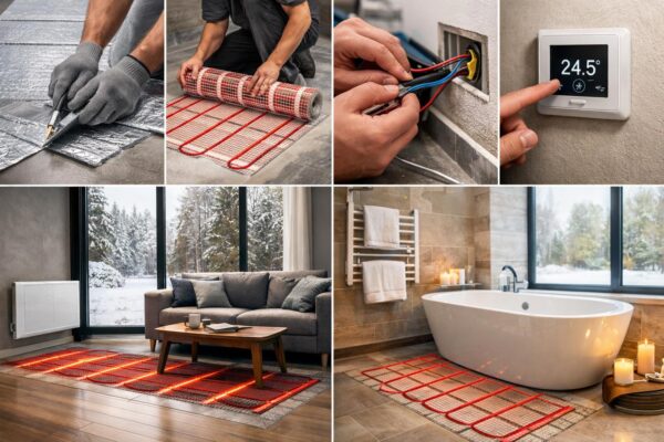 Электрическое отопление: качественный монтаж