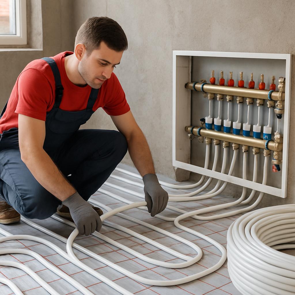 Водяной тёплый пол своими руками