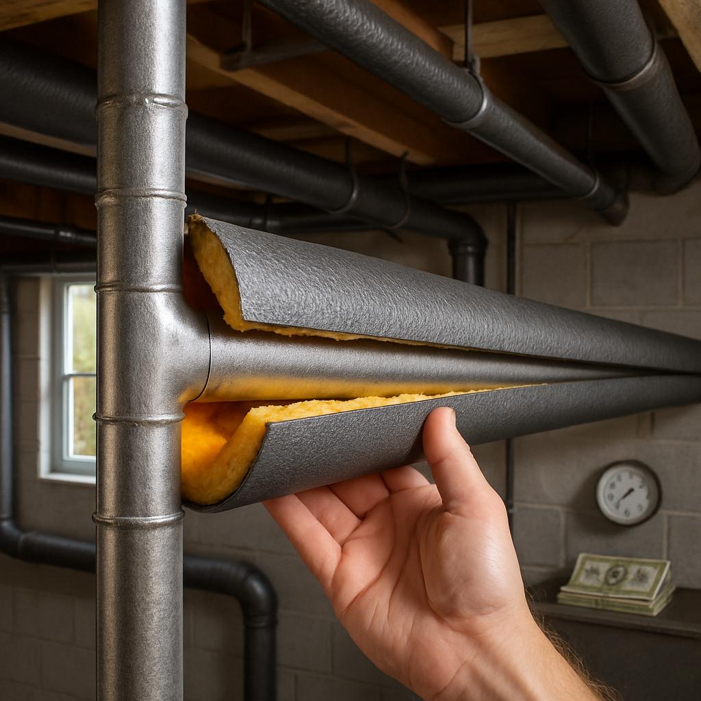 Изоляция труб в доме