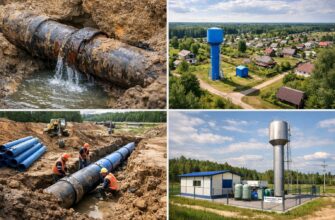 Отопление и водоснабжение в Рождествено (Истринский район)