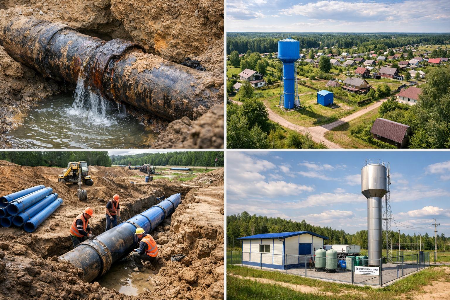 Водоснабжение Брыково Истринский район: состояние сетей и планы развития Водоснабжение Брыково Истринский район: состояние сетей и планы развития