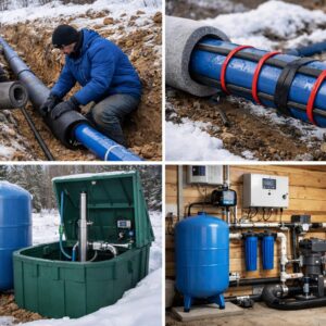 Способы устройства зимнего водопровода