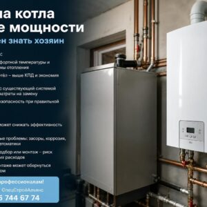 Особенности замены котла той же мощности