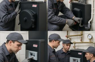 Установка котла Protherm Бизон