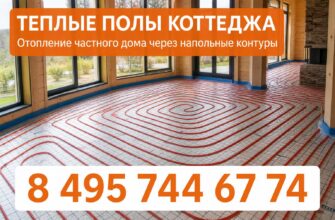 Инженерный подход к теплым полам в коттедже