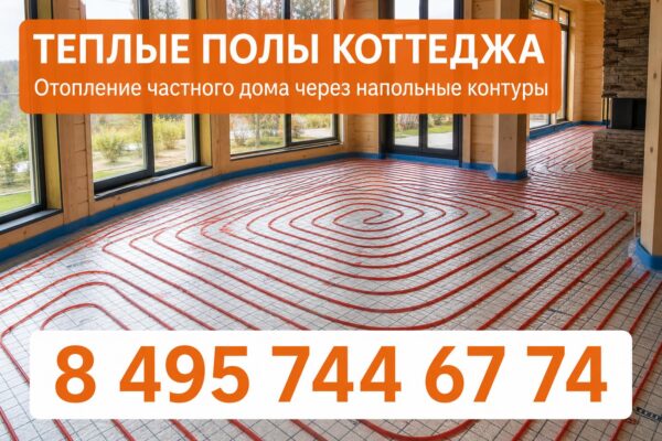 Инженерный подход к теплым полам в коттедже