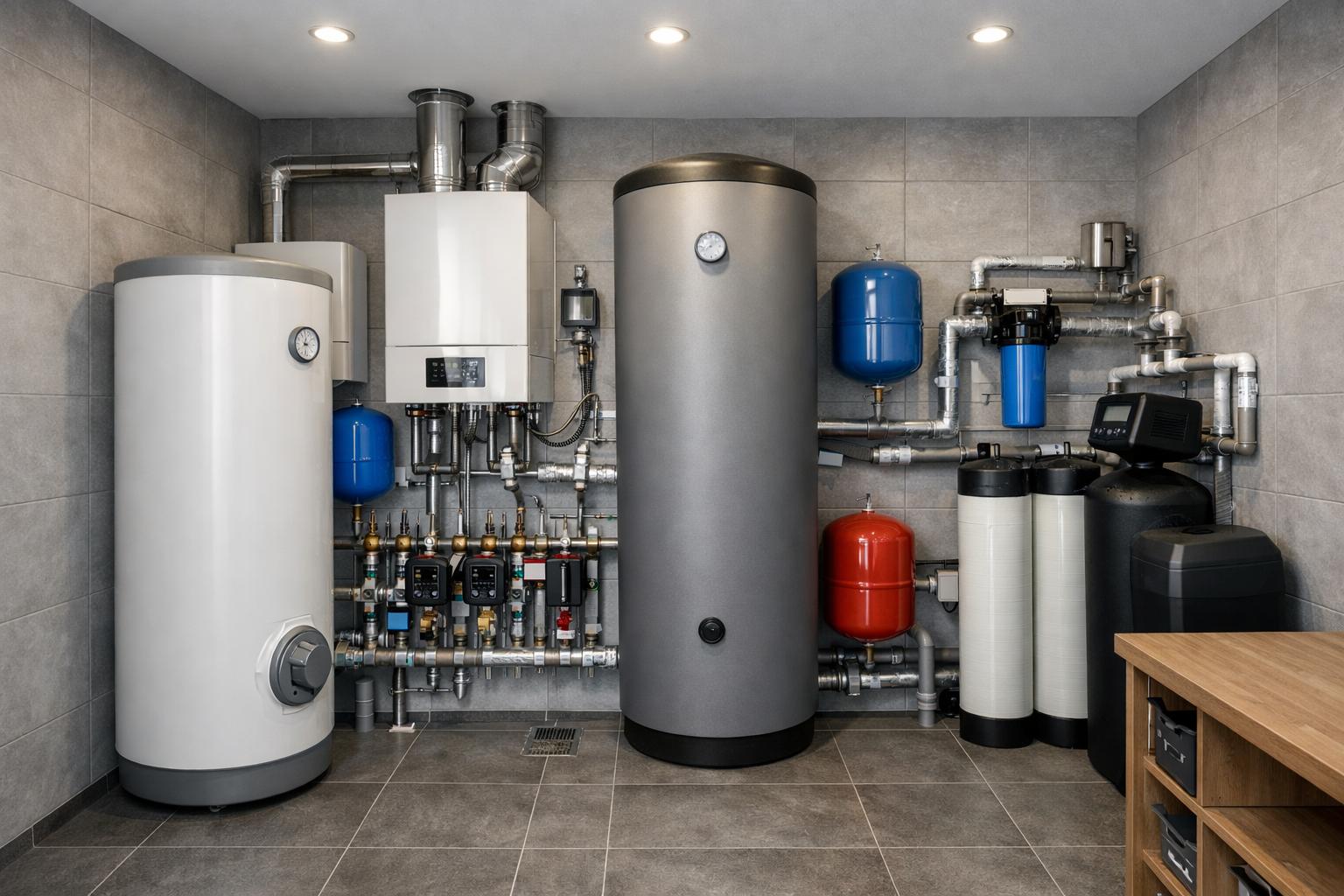 Отделка бойлерной под ключ — комплексные решения от компании