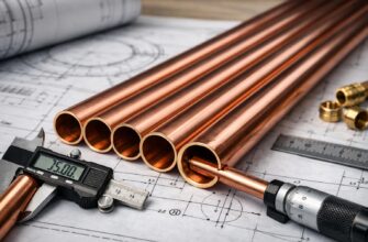 Труба медная неотожженная 15×1, штанга 5 м