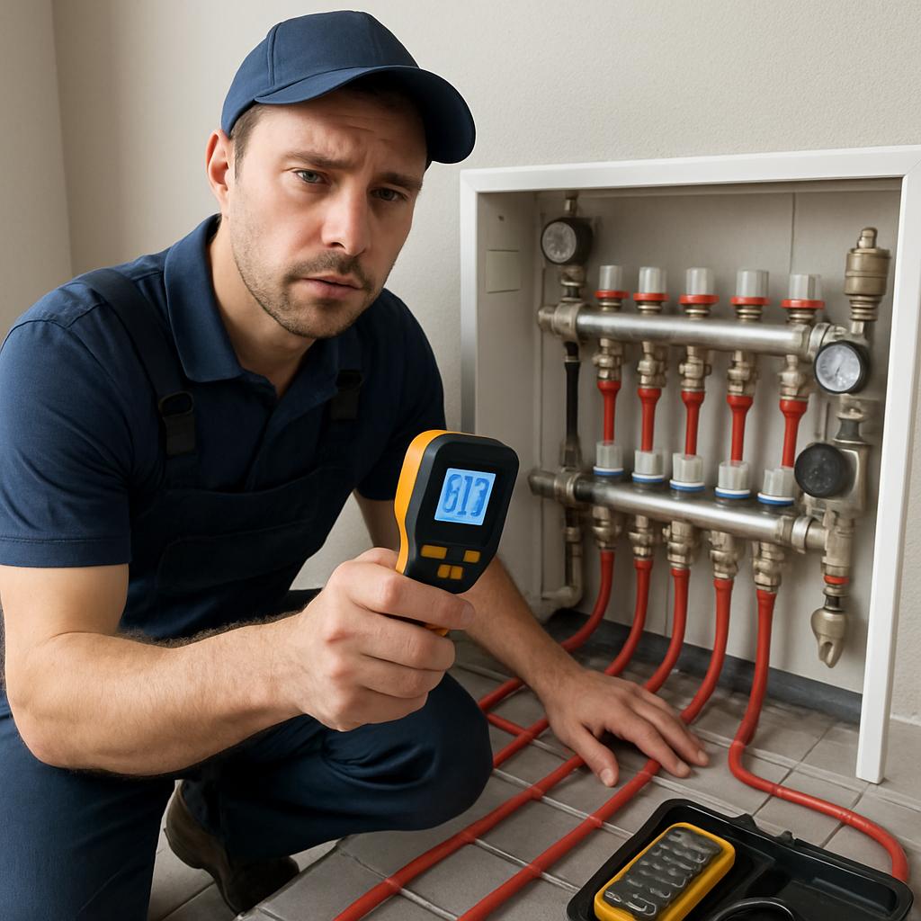 Водяной тёплый пол холодный: диагностика