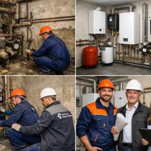 Ремонт котельной для отопления дома